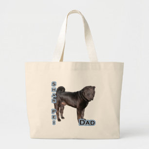 Kinesiska Shar Pei Pappa 4 Jumbo Tygkasse