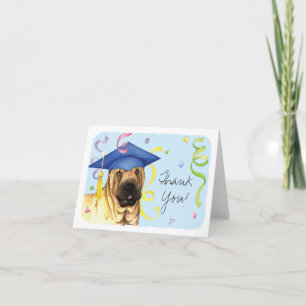 Kinesiska Shar-Pei Student Kort