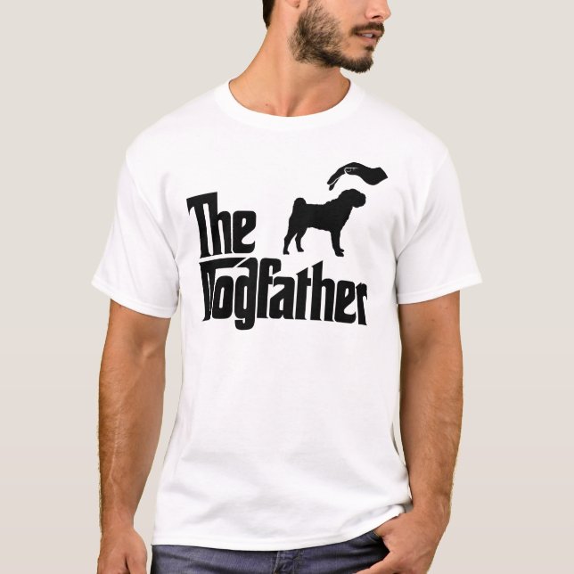 Kinesiska Shar-Pei T-shirt (Framsida)