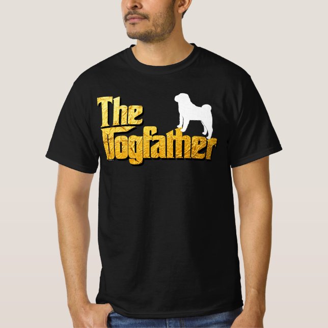 Kinesiska Shar Pei T Shirt (Framsida)