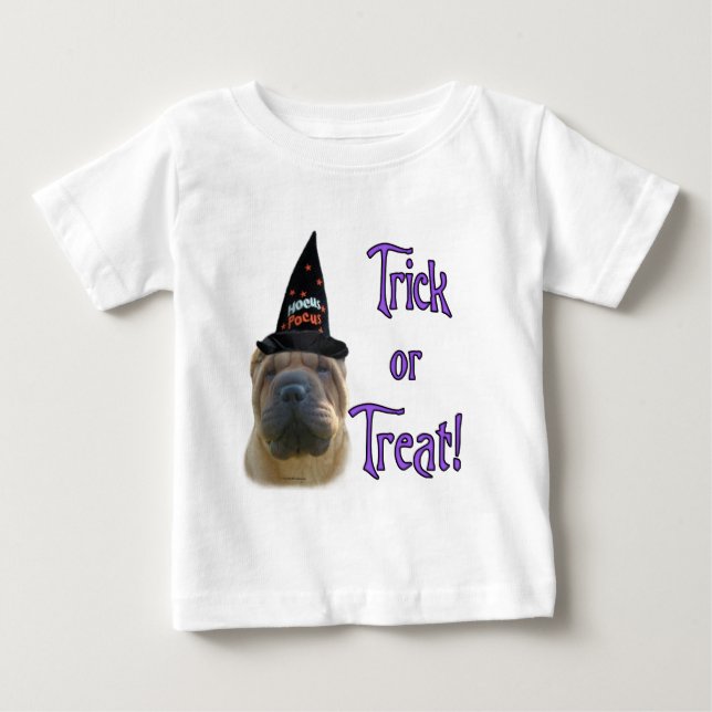 Kinesiska Shar-Pei Trick T Shirt (Framsida)