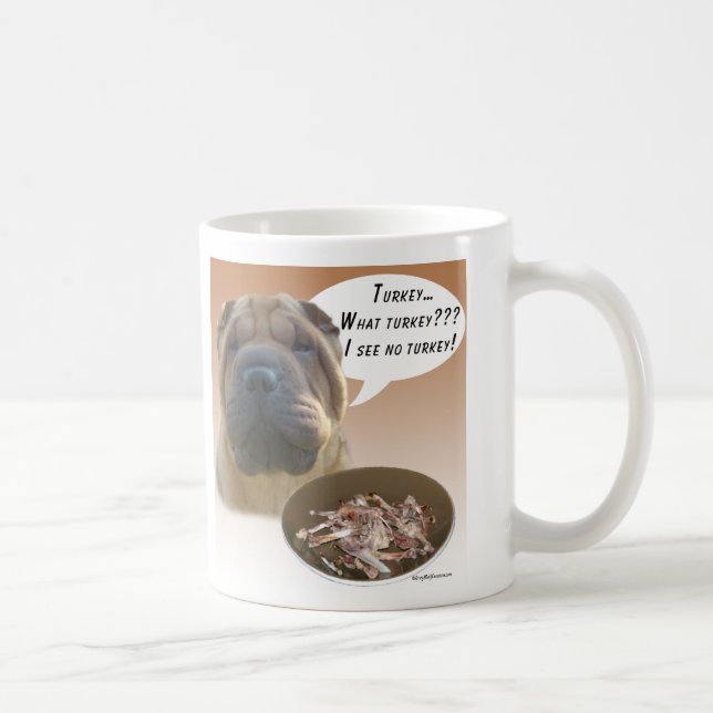 Kinesiska shashar Pei Turkiet Kaffemugg (Höger)