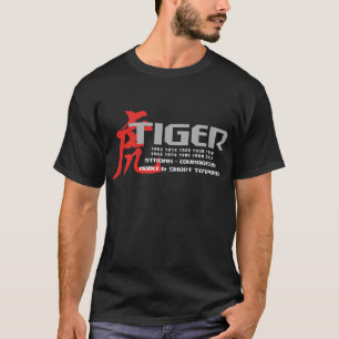 Kinesiska svart T-tröja för nytt år 2010 Tee Shirt