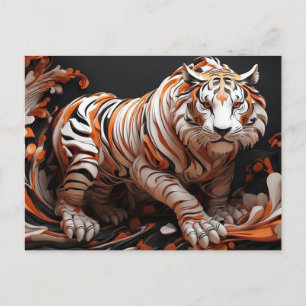 Kinesiska tigersjöar vykort