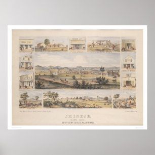 Kinesiska, Tolumne [sic] County (1300) Poster