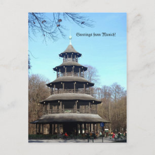 Kinesiska Torn (Chinesischer Turm) Vykort