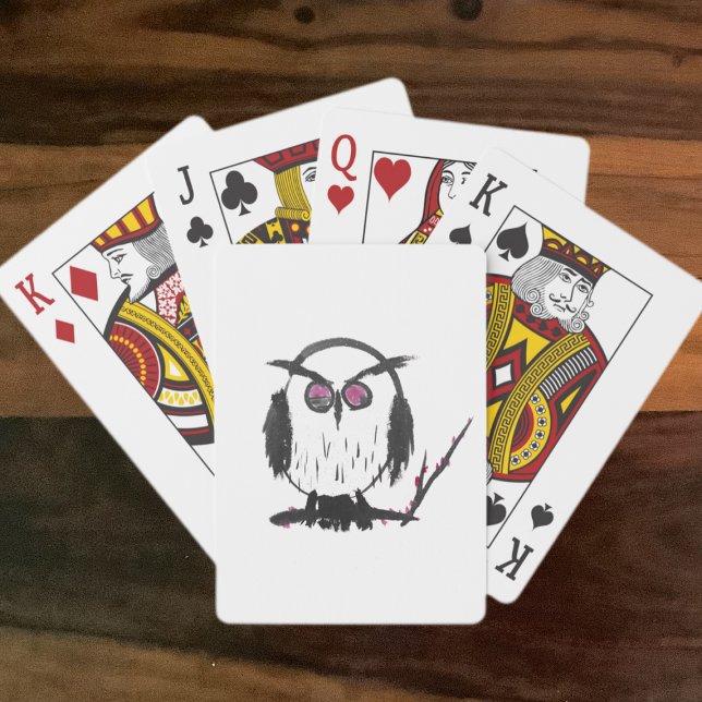 Kinesiska Uggla Casinokort (Skapare uppladdad)