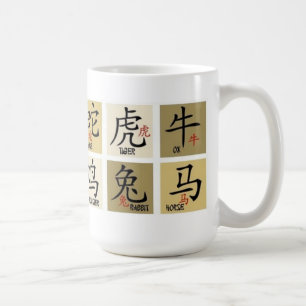 Kinesiska Zodiac-tecken Mugg