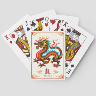 Kinesiska Zodiak Drakspelkort Casinokort