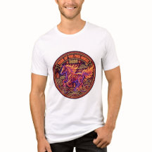 Kinesiska Zodiak Eldhäst T-Shirt