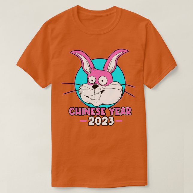 Kinesiskt år 2023 t shirt (Design framsida)
