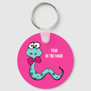 Kinesiskt år av den roliga gåvan Keychain för o Nyckelring