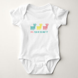 Kinesiskt år av för gåvaspädbarn för get den t-shirt