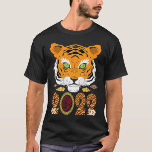 Kinesiskt år för tigern 2022 kinesisk För barn AD T Shirt