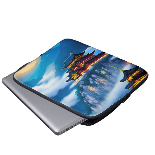 Kinesiskt bergspalats laptop fodral (Framre botten)