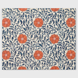 KINESISKT BLOMMÖNSTER, PAPPERT PRESENTPAPPER