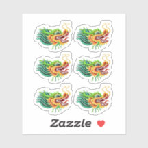 Kinesiskt Dragon Head guld