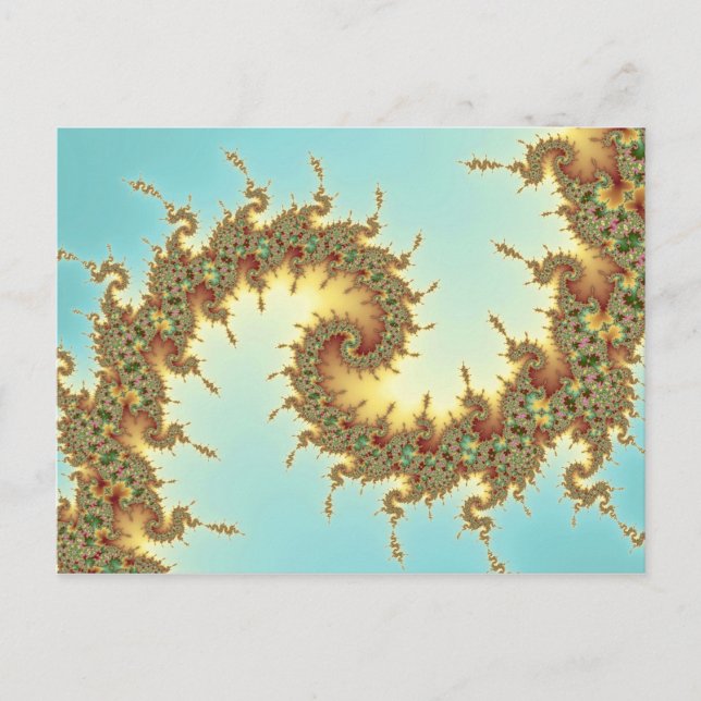 Kinesiskt - fjant vykort (Framsida)