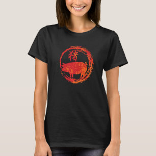 Kinesiskt gris-tecken på Zodiac T Shirt