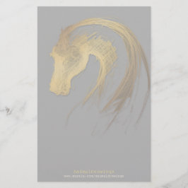 Kinesiskt häftår Zodiac Birthday Stationery 3 Brevpapper