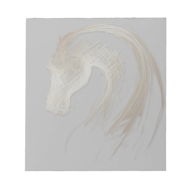 Kinesiskt hästår Zodiac Birthday Anteckningsblock  (Framsida)