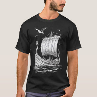 Kinesiskt junkfartyg t shirt