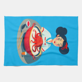 Kinesiskt kokstornskuret kökshandduk