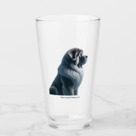 Kinesiskt Mastiff Sitta-glas (2) Glaskopp