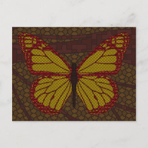 Kinesiskt monarch-vykort vykort