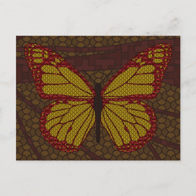 Kinesiskt monarch-vykort vykort (Framsida)