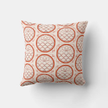 Kinesiskt myntmönstrat textil
