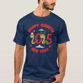 Kinesiskt nyår 2025 år för ormen t shirt