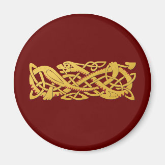 Kinesiskt nyår - året för ormen 2013 magnet