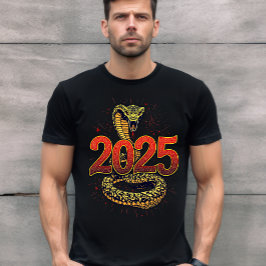 Kinesiskt nyår - året för ormen 2025 t shirt