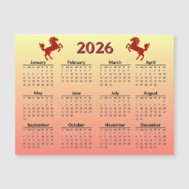 Kinesiskt nyår för hästen 2026 kalender