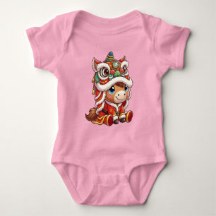 Kinesiskt nyår Häst 2026 Zodiak T Shirt