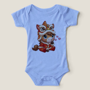 Kinesiskt nyår Häst 2026 Zodiak T Shirt