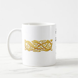 Kinesiskt nytt år - år av ormen 2013 kaffemugg