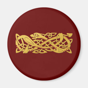 Kinesiskt nytt år - år av ormen 2013 magnet
