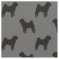 Kinesiskt Shar-Pei Silhouettesmönster