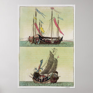 Kinesiskt skräp, illustration poster