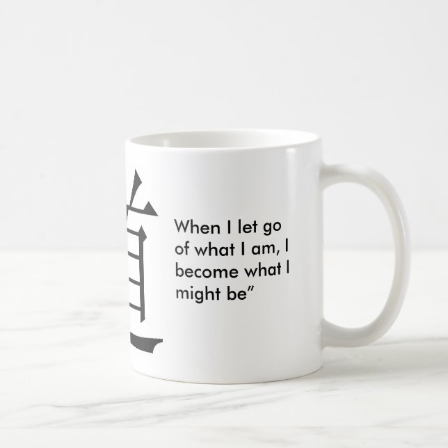 Kinesiskt tecken för Tao Kaffemugg (Höger)