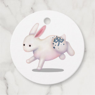 Kinesiskt tecken på zodiakkanin i cute Astrology Gåvor Etiketter