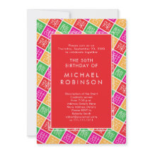 Kinesiskt tema 50-årsfest eller födelsedagsfest