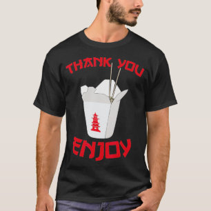 Kinesiskt uppköpt Food Tack Bo Chef Asian cuisi T Shirt