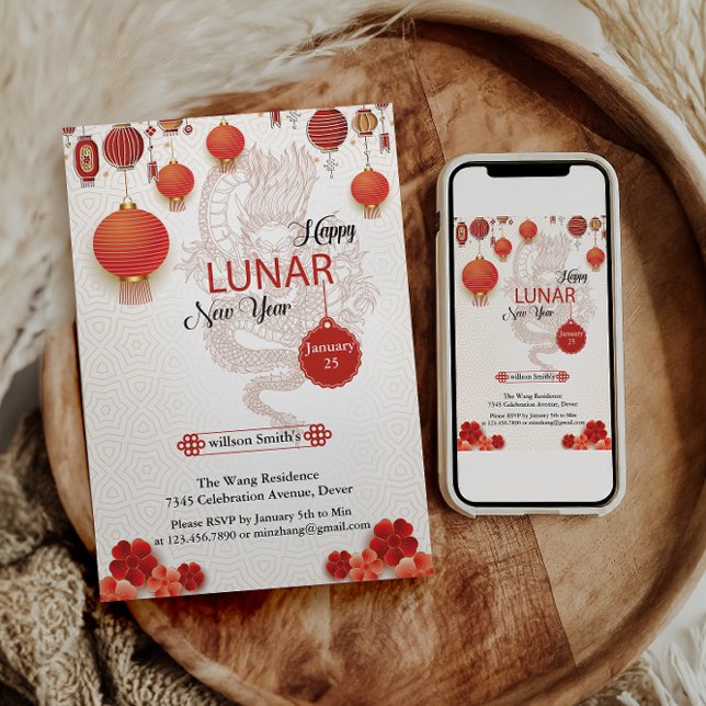 Kinesiskt vitt guld Gott nytt lunarnycket år för o Julkort (Skapare uppladdad)