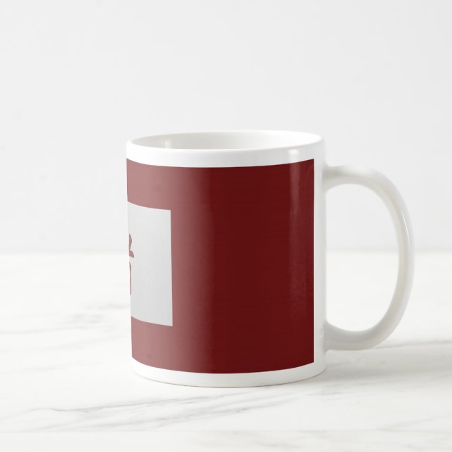 Kinesiskt zodiaktecken Gris röd Kaffemugg (Höger)