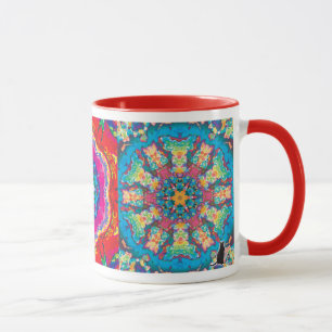 Kinetic Collage Kaleidoscope Mugg
