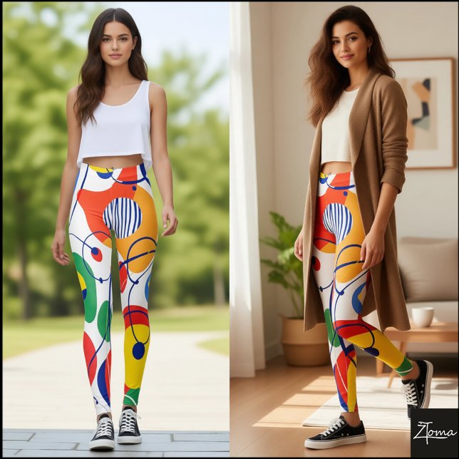 Kinetic Shapes Leggings (Skapare uppladdad)