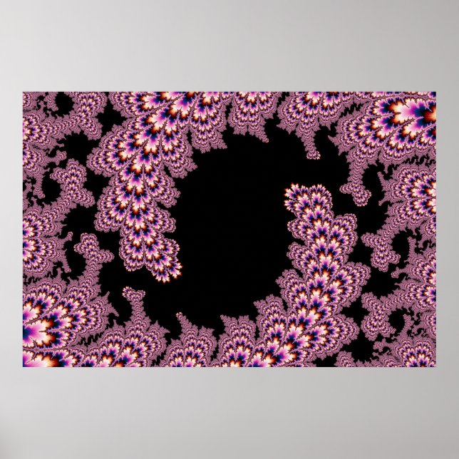 Kinetical - Mandelbrot Art Poster (Framsidan)